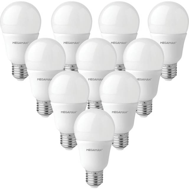 Megaman 9.6W LED GLS E27, 4000K (10 Pack) - 710467E