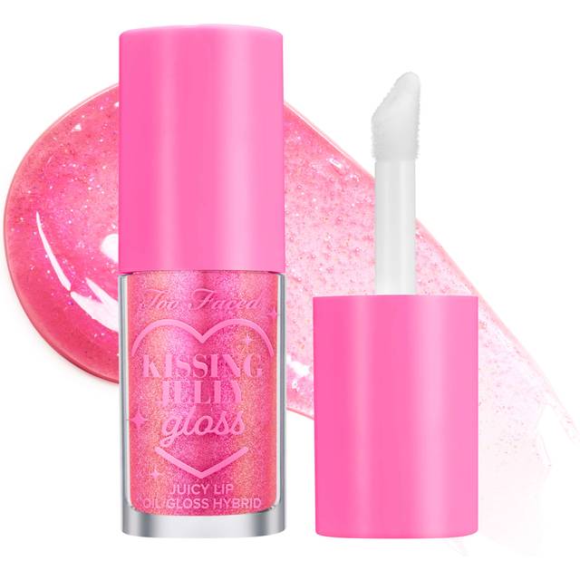 Too Faced Kissing Jelly Lip Oil Gloss - Pink