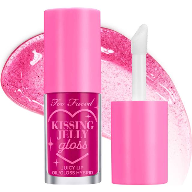 Too Faced Kissing Jelly Lip Oil Gloss 4.5ml raspberry raspberry