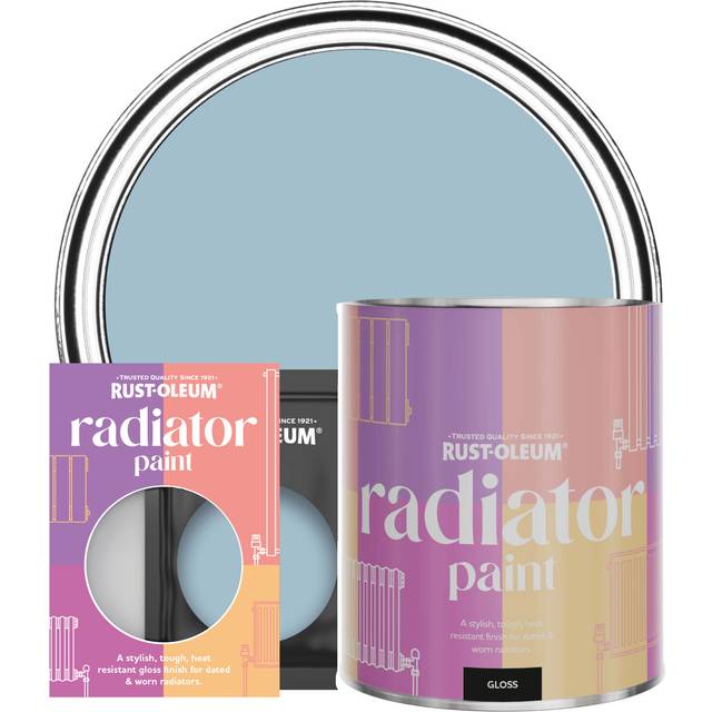 Rust-Oleum Radiator Paint, Gloss Finish - Nan's Best China - 750ml - Blue