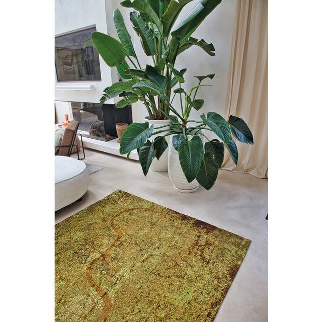 Green Meadows Cities 240 x 240 cm Rug - Beige (240x240cm)