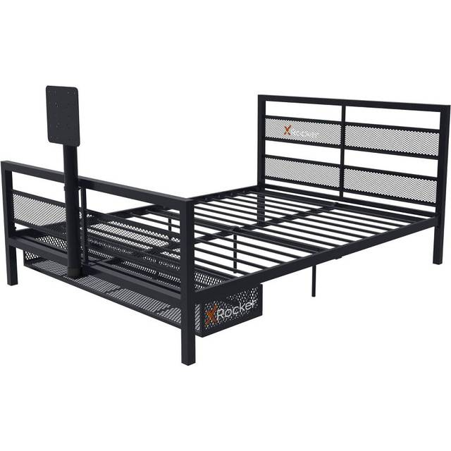 X-Rocker X Rocker Basecamp Double TV Gaming Bed, Black