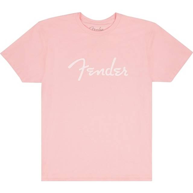 Fender Spaghetti Logo T-Shirt  Shell Pink  XXL