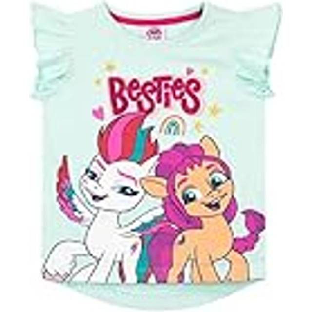 My little pony besties t-shirt kids toddler girls 3 4 5 6 7 8 years top tee