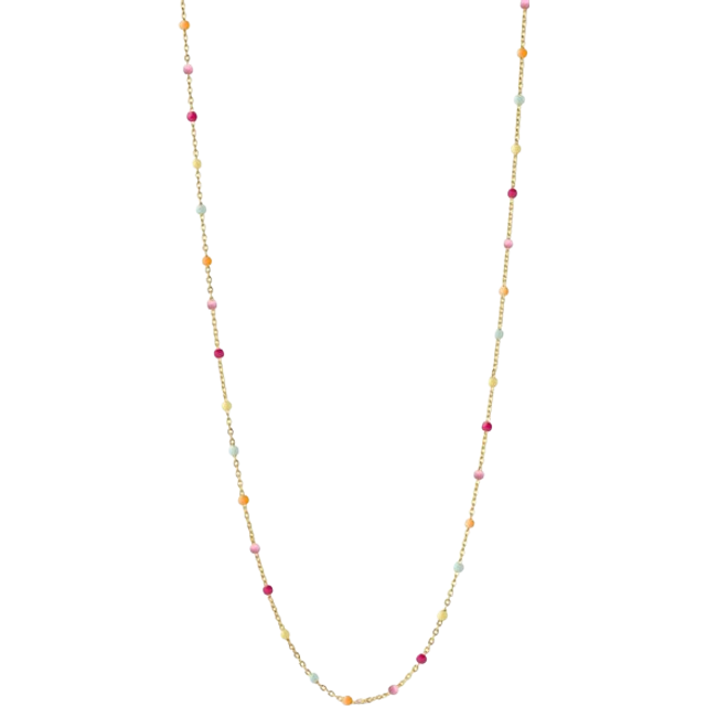 ENAMEL Copenhagen Lola Necklace - Gold/Multicolour