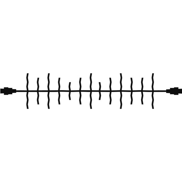 Sirius Top-Line Cluster Black Julelampe