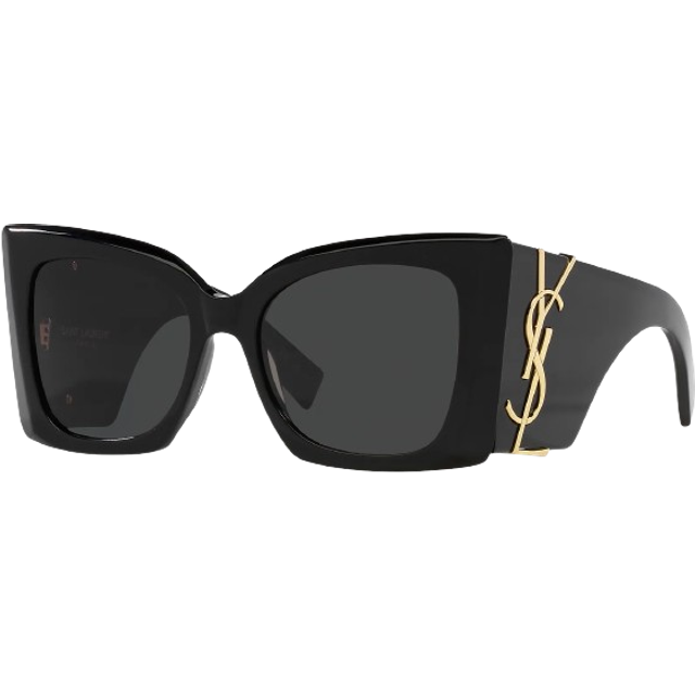 Saint Laurent SL M119 BLAZE 001, BUTTERFLY Sunglasses, FEMALE - Black