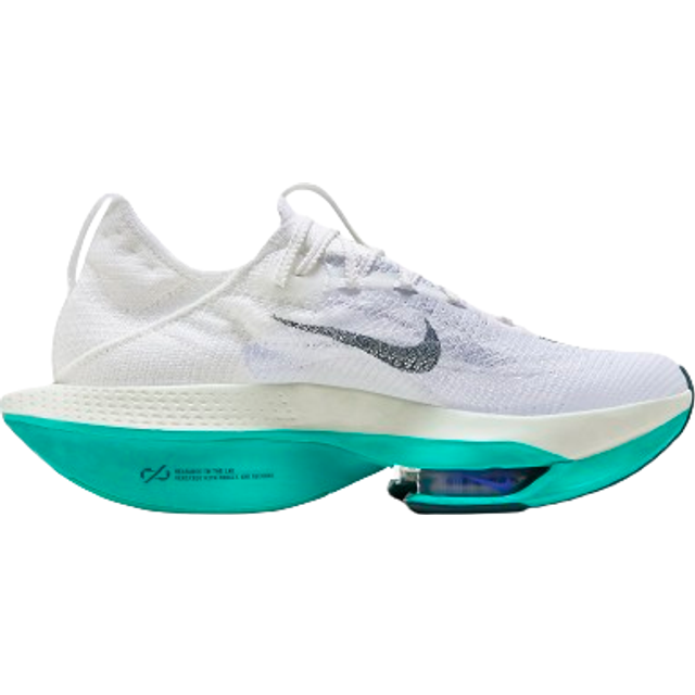 新品 W AIR ZOOM ALPHAFLY NEXT% 2 JADE 24cm Nike Air Zoom Alphafly Next% 2 White Clear Jade Men's