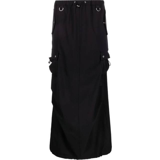 Coperni, Maxi Skirts, female, Black, S, Tailored Cargo Maxi Skirt