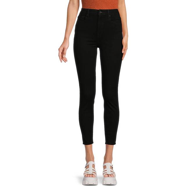 7 For All Mankind Aubrey Super High-Waist Rinse Skinny Jean