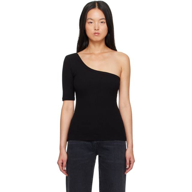 Citizens of Humanity Black Savannah T-Shirt - black - XL