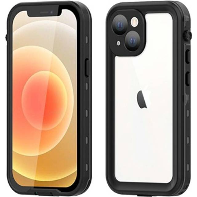 Redpepper Dot+ iPhone 13 Mini Vattentätt Fodral - IP68 - Mörkgrå / Svart