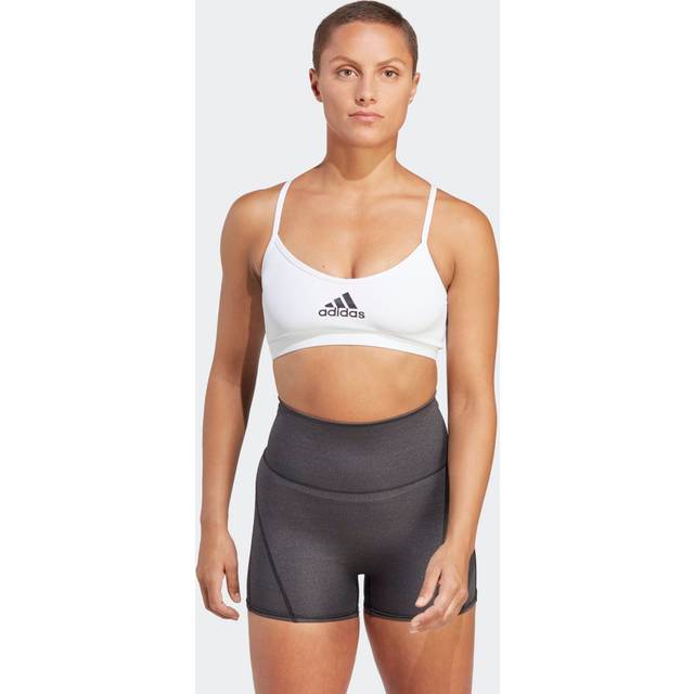 AeroReact Training Light-Support Bra - White / Black - 2XL (A-C)