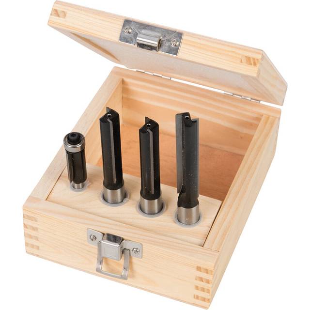 PRO 4 PACK Kitchen Fitter Router Bit Carbide Flute Blade Wood Laminate Worktop