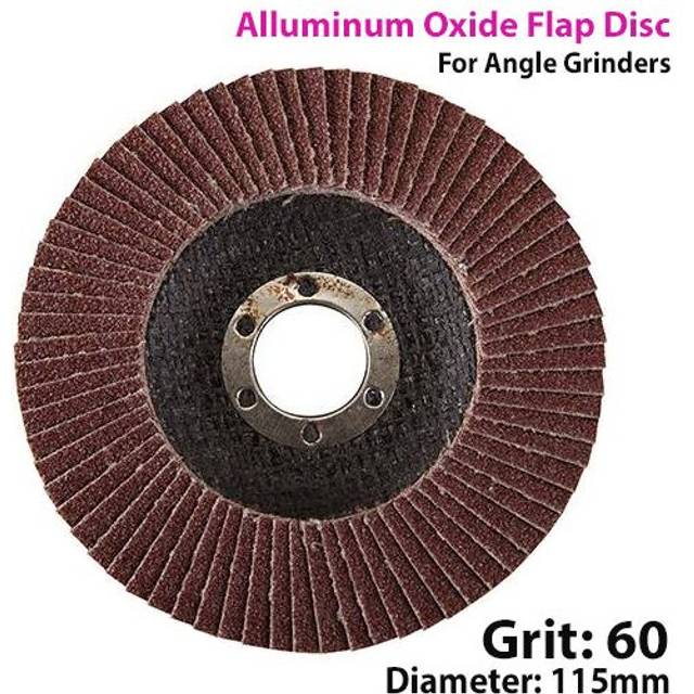 115mm 60 Grit Aluminium Oxide Flap Disc Sanding Sander For Angle Grinder
