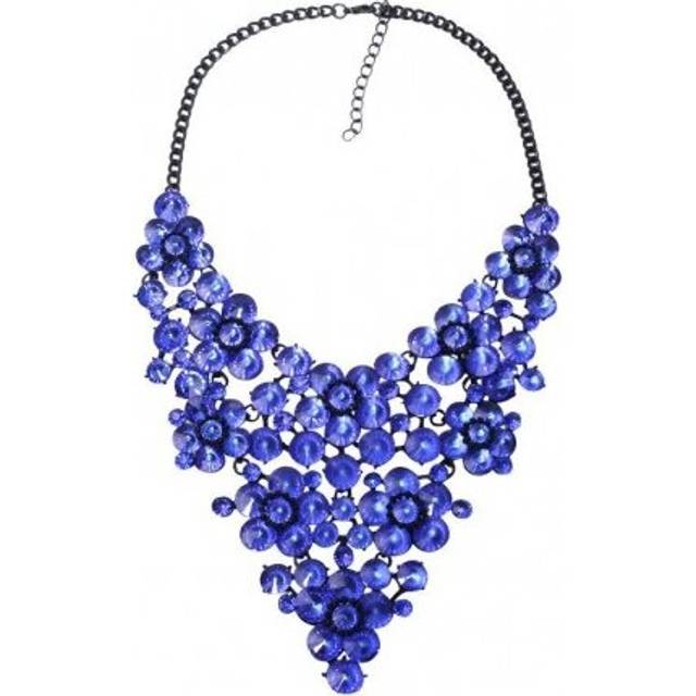 9 colors good quality full crystal fashion  necklace collar big choker crystal Necklaces & Pendants maxi statement necklace