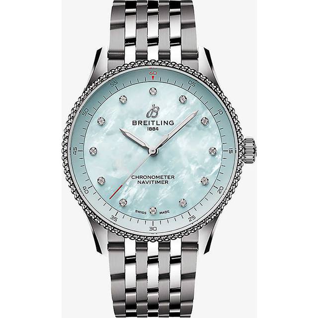 Breitling Unisex Blue A77320171c1a1 Navitimer 32 Stainless-steel Quartz Watch 1 Size