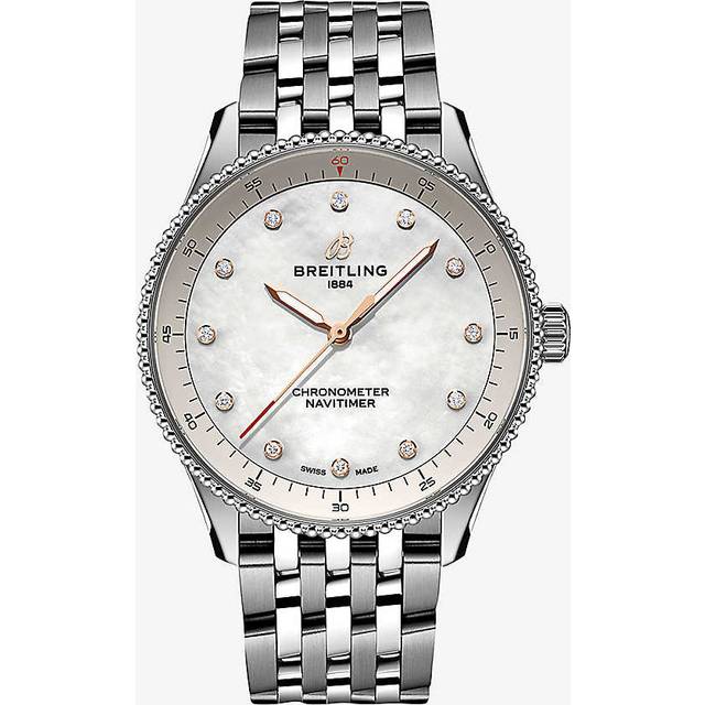 Breitling Unisex Mother of Pearl A77320e61a2a1 Navitimer 32 Stainless-steel Quartz Watch 1 Size - MOTHER OF PEARL