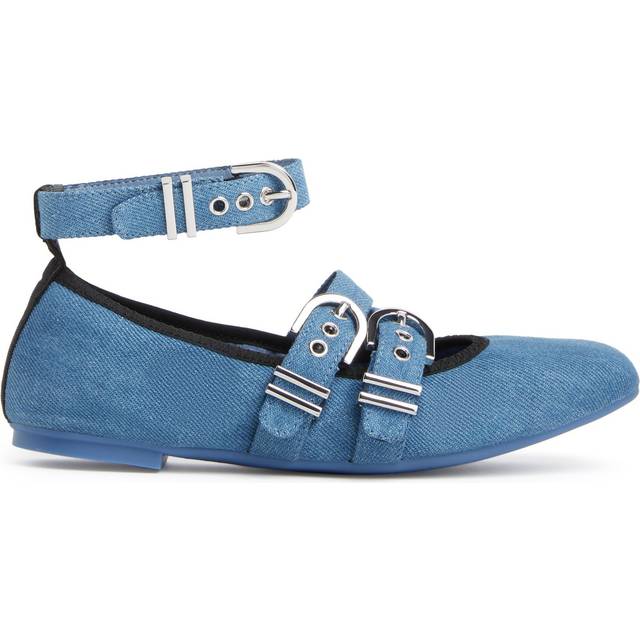 Stuart Weitzman, MAVERICK BALLET FLAT, Last chance, WASHED, VINTAGE DENIM