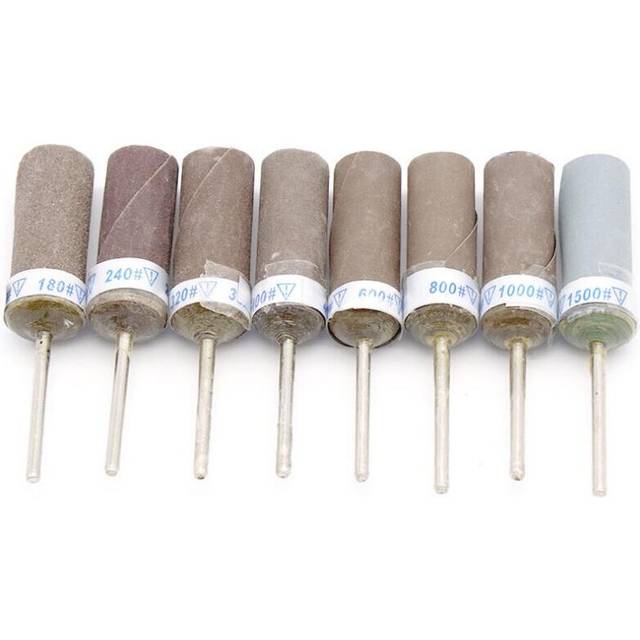 2.35mm 1Pcs Paper Tool Sanding Belt Sandpaper Grinding Polishing Bands Wheel Electric Drill Accessories With Mandrel Wheel Sand