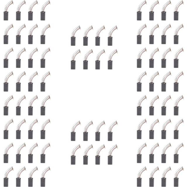80 Pcs 5 x 8 x 14mm Carbon Brush Replacement for Electric Angle Grinder