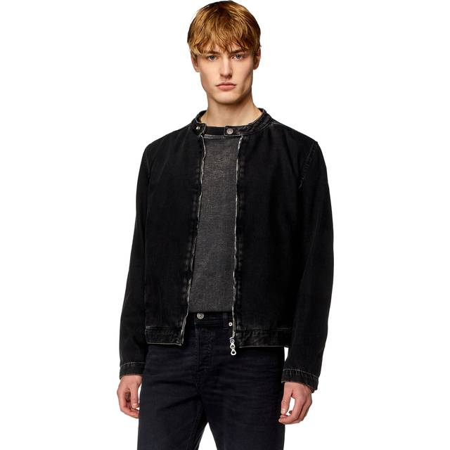 Diesel Black D-Glory Denim Jacket - 2 - XXL