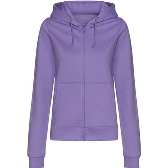 (2XL, Digital Lavender) Awdis Womens/Ladies College Zoodie Hoodie