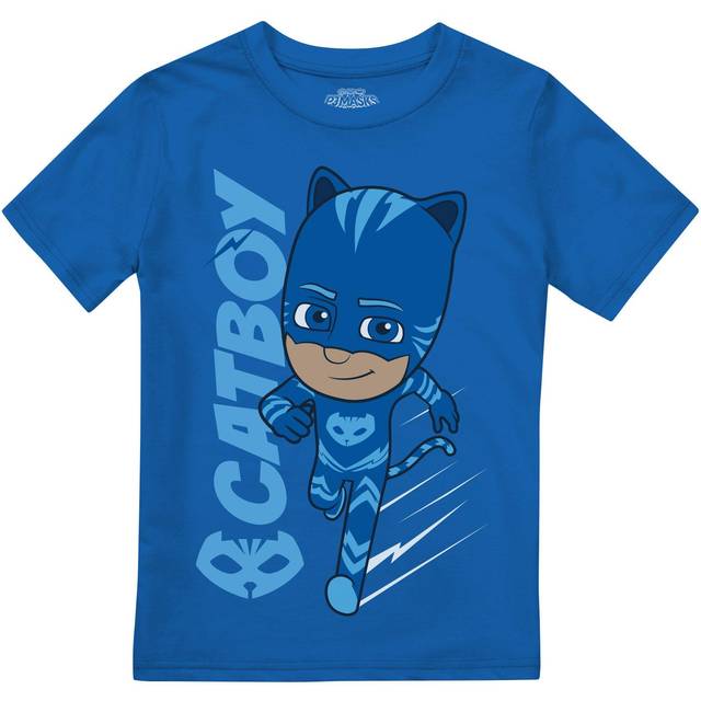 Pj masks boys t-shirt cat boy top tee 3-8 years official