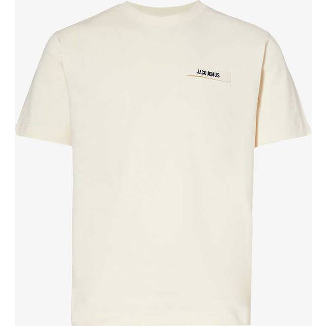 JACQUEMUS Beige Les Classiques 'Le t-shirt Gros Grain' T-Shirt - 150 BEIGE - S