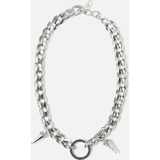 John Elliott X M.A.R.S Cuban Charm Necklace / Silver
