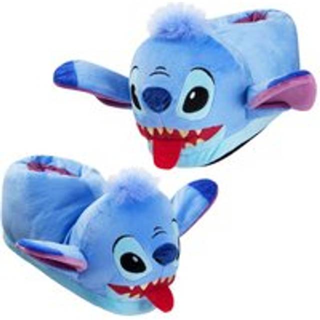 Disney kids boys stitch 3d house slippers slip on warm lining comfortable