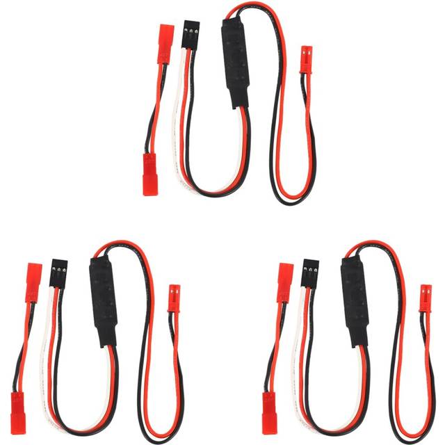 3X Winch CH3 Control Line Panel Remote Controller Receiver Cable for 1/10 RC Crawler Axial TRX4