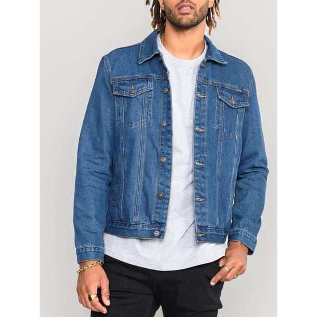 Duke Western Denim Trucker Jacket Stonewash Blue