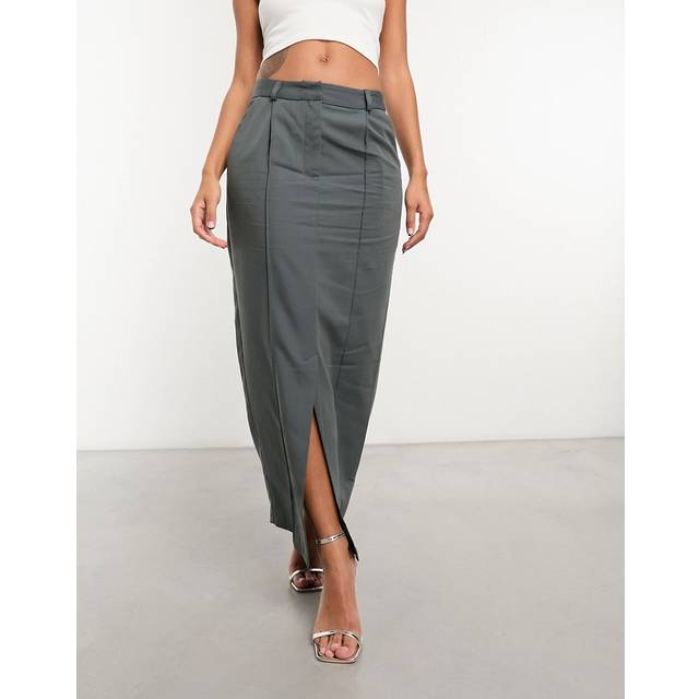 Closet London Grey Pencil Skirt Size:12
