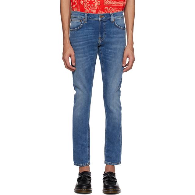 NUDIE JEANS Tight Terry |Blå |29 x 32