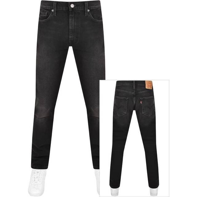 Levi's 502 Regular Tapered Fit Jeans - First Impressions Adv - Black, Black, Size 30, Inside Leg Regular, Men -  inside leg REGULAR,30