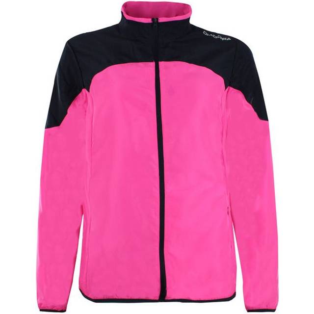 Diadora x-run womens pink running jacket