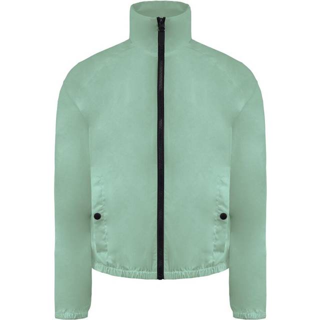 Armani exchange lightweight womens green jacket