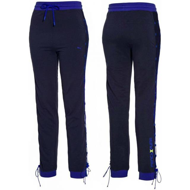 Puma x rihanna fenty womens laced pants joggers navy 577288 02