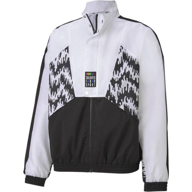 Puma Mens TFS Track Top Tailored For Sport Zip Up Jacket White 597414 01 Textile - Size Medium