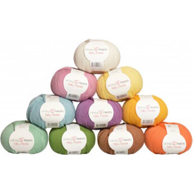 Infinity Hearts Baby Merino Garnpaket 02 Påsk - 10 st