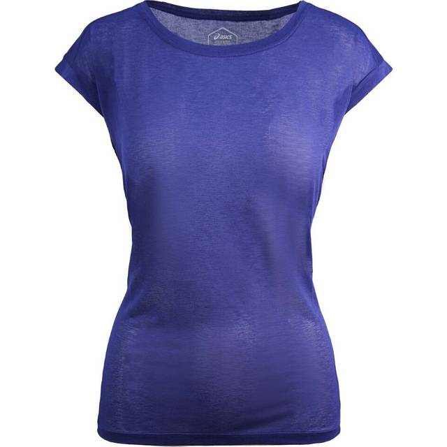 Asics Layering Womens Blue T-Shirt - Size Small