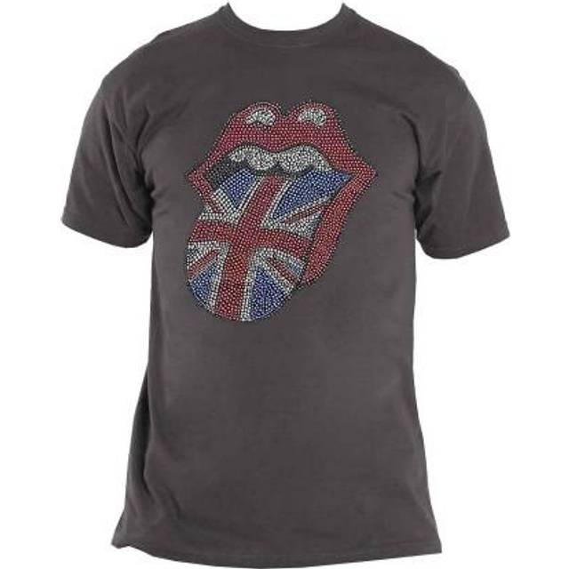 Classic Embellished Cotton T-Shirt - Grey - L