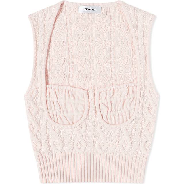 GUIZIO Pink Gemma Tank Top - Baby Pink - M