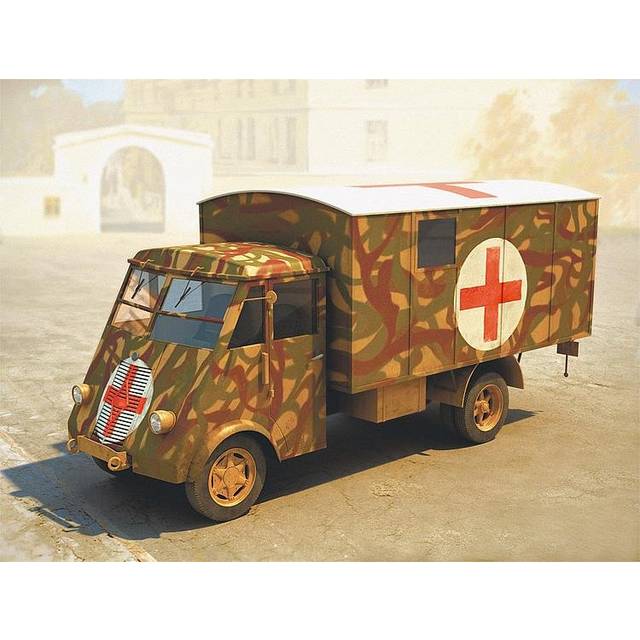 ICM35417 - ICM 1:35 - Lastkraftwagen 3,5 t AHN with Shelter
