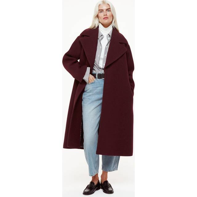 Whistles Petite Lorna Wrap Wool Coat