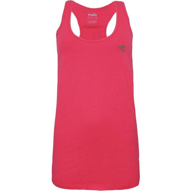 Diadora Calypso Womens Pink Vest Textile - Size Small