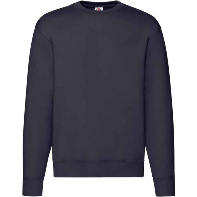 (3XL, Deep Navy) Fruit of the Loom Mens Premium Drop Shoulder Sweatshirt