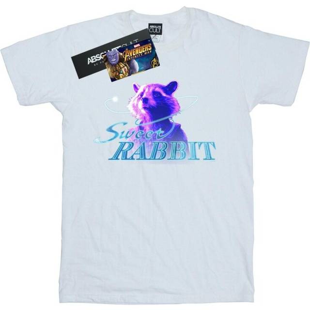 Marvel Womens/Ladies Avengers Infinity War Sweet Rabbit Cotton Boyfriend T-Shirt S vit