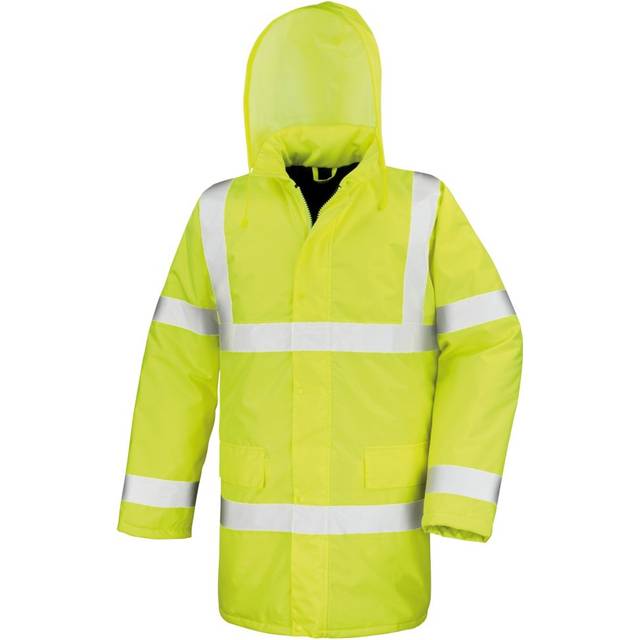 Result Core High-Viz Motorway Coat (vattentät och vindtät) S